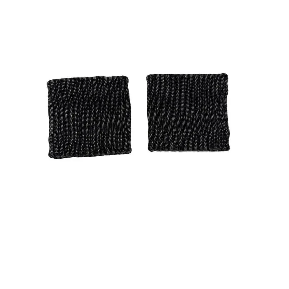 Women’s Brunello Cucinelli Small Black & Gray Beaded Wrist Cuffs